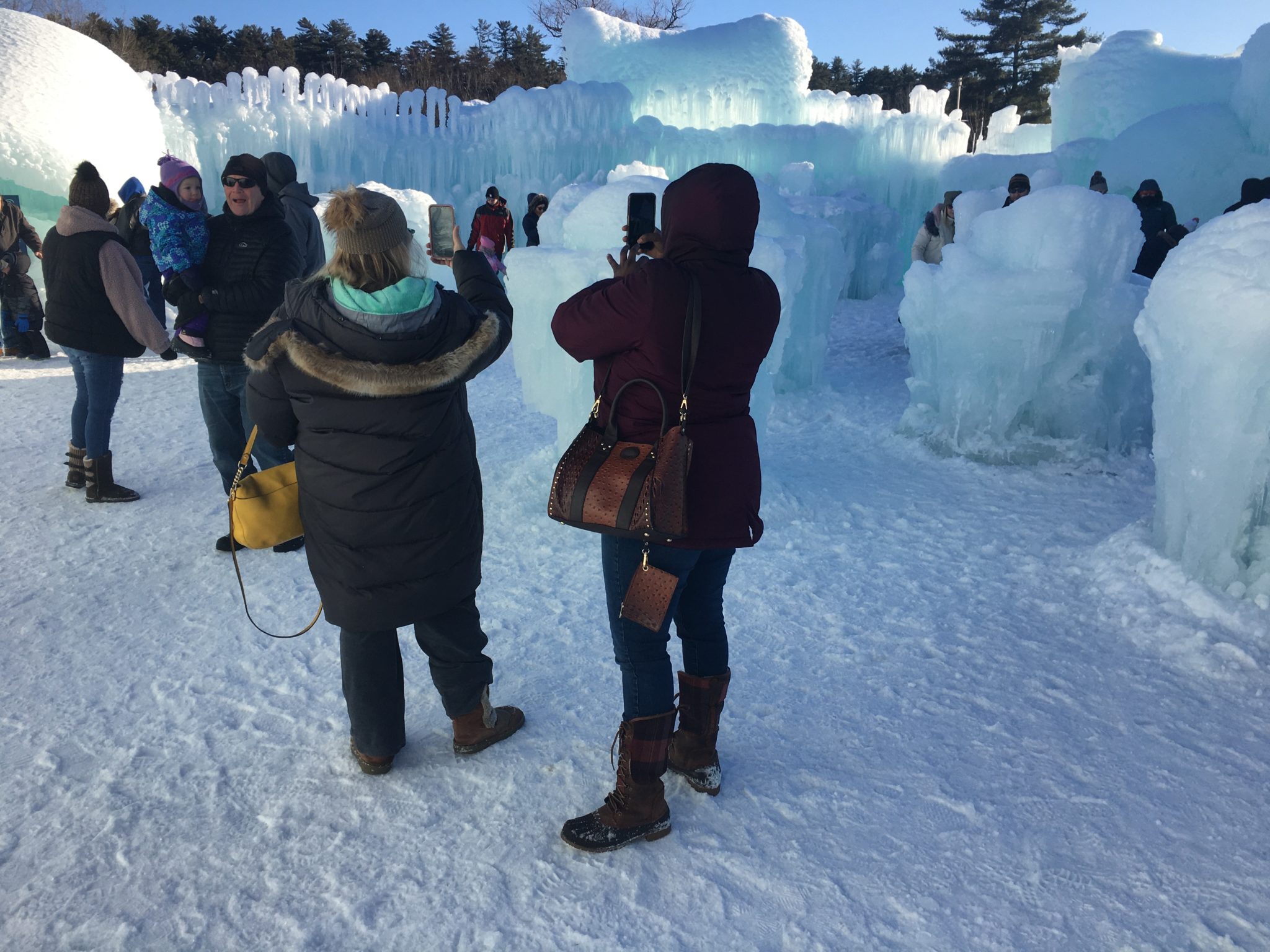 Visiting the Ice Castles at Lake The College Experience