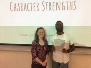 College Experience Character Strengths Love