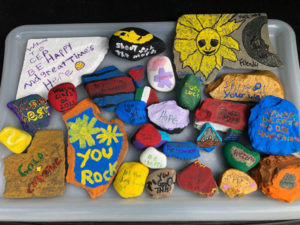 Kindness Rocks Project College Experience
