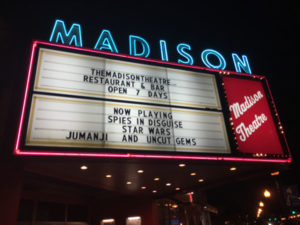 Madison Theater Albany Sign College Experience